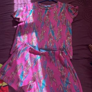 Zara Two piece short set